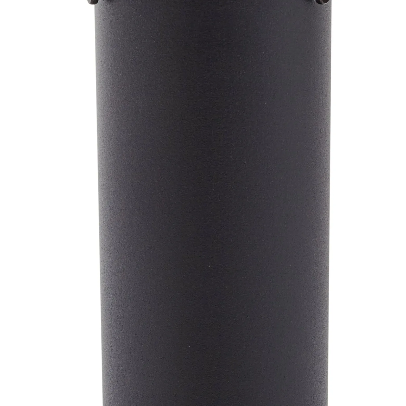 Lindby Sockelleuchte Dangan, schwarz/weiß, Höhe 60 cm, Glas