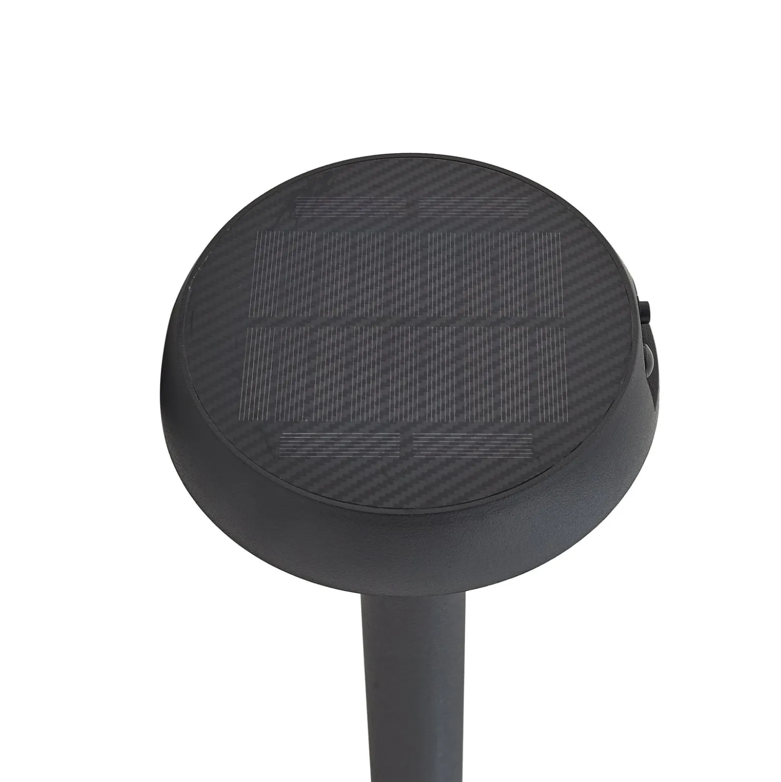 Lindby Solar-LED-Erdspießleuchte Brinca, schwarz, PC, Sensor