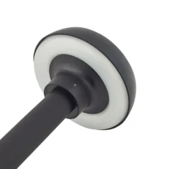 Lindby Solar-LED-Erdspießleuchte Brinca, schwarz, PC, Sensor