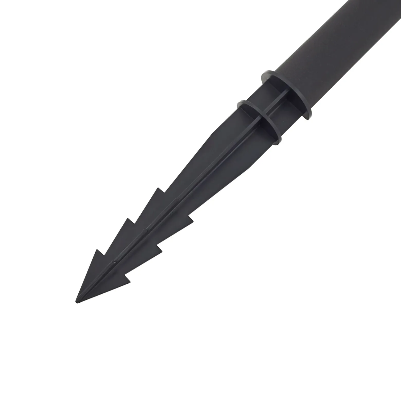Lindby Solar-LED-Erdspießleuchte Brinca, schwarz, PC, Sensor