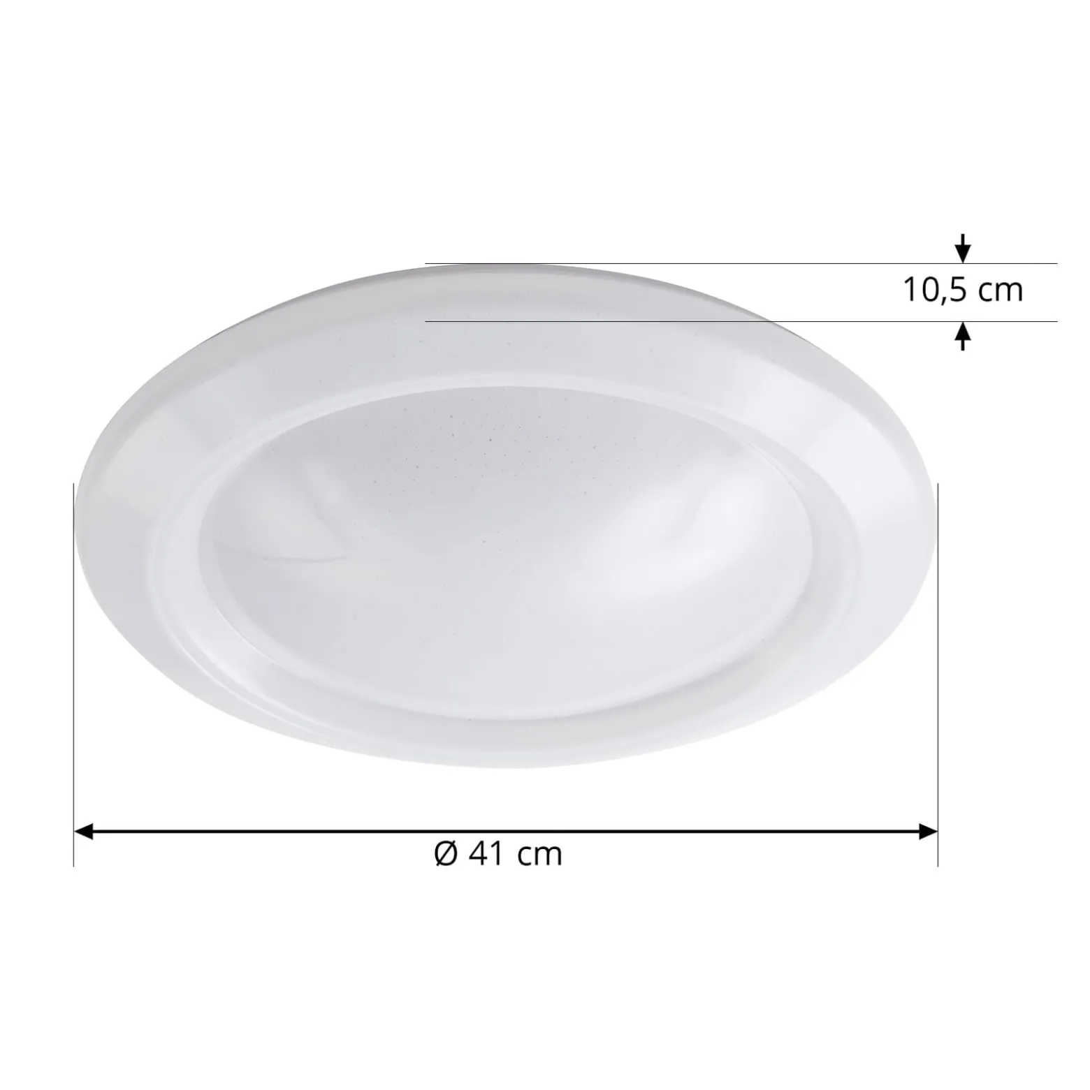 Lindby Thejesa LED-Deckenleuchte, Ø 41 cm, RGBW