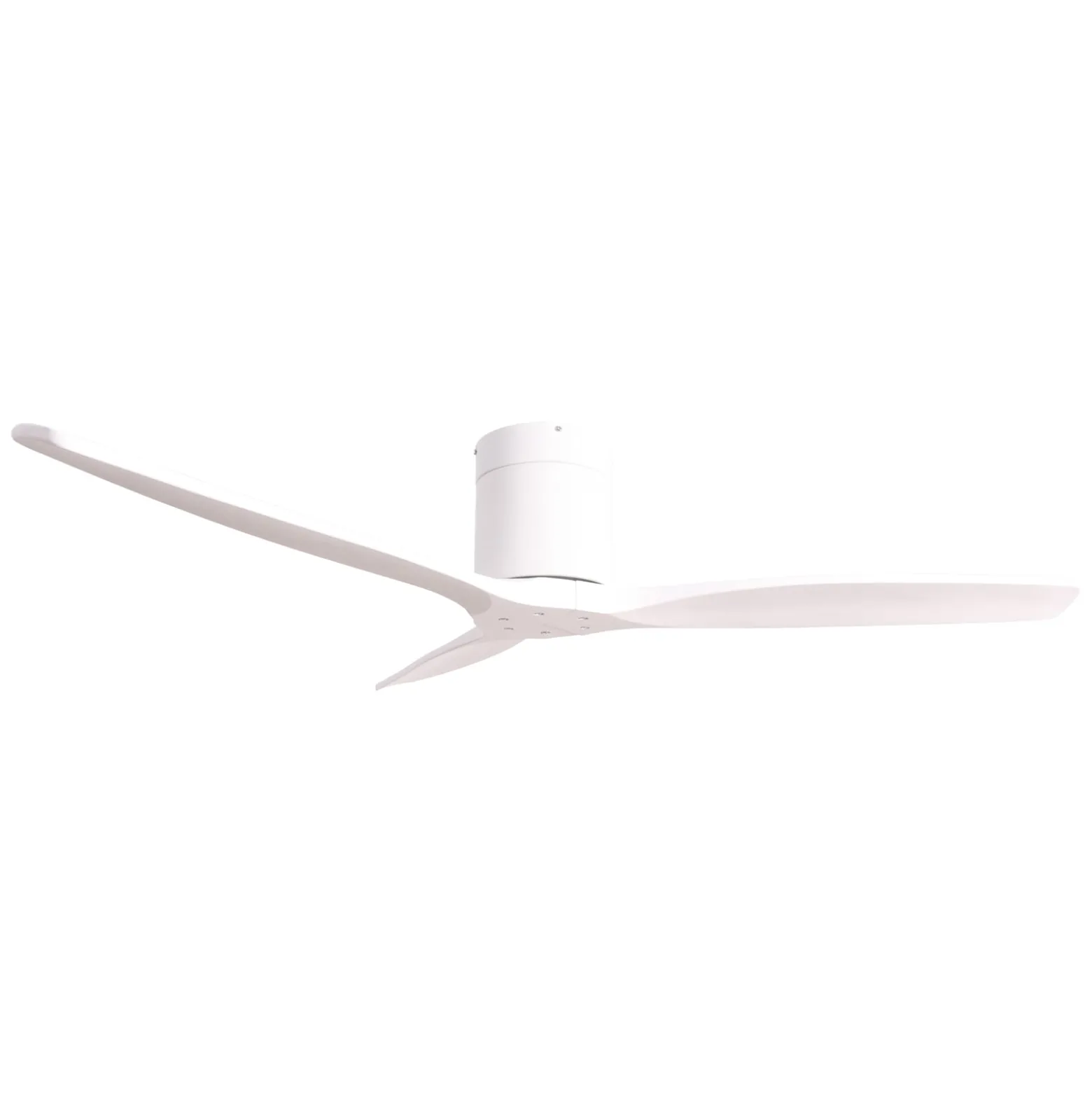 Lucande Deckenventilator Vindur, weiß, DC, leise
