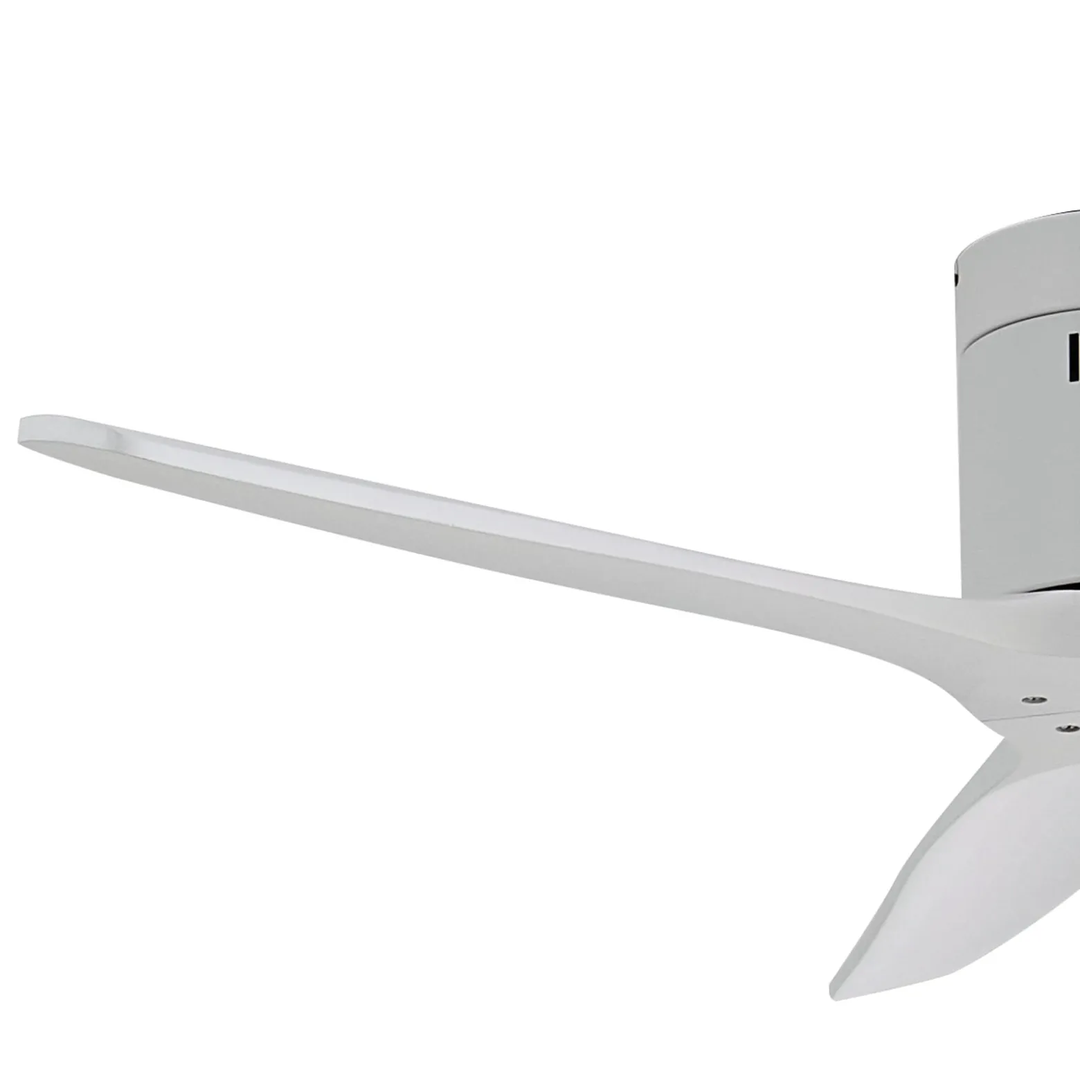 Lucande Deckenventilator Vindur, weiß, DC, leise