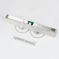 Lucande Kellino Deckenleuchte, 2-flammig, nickel