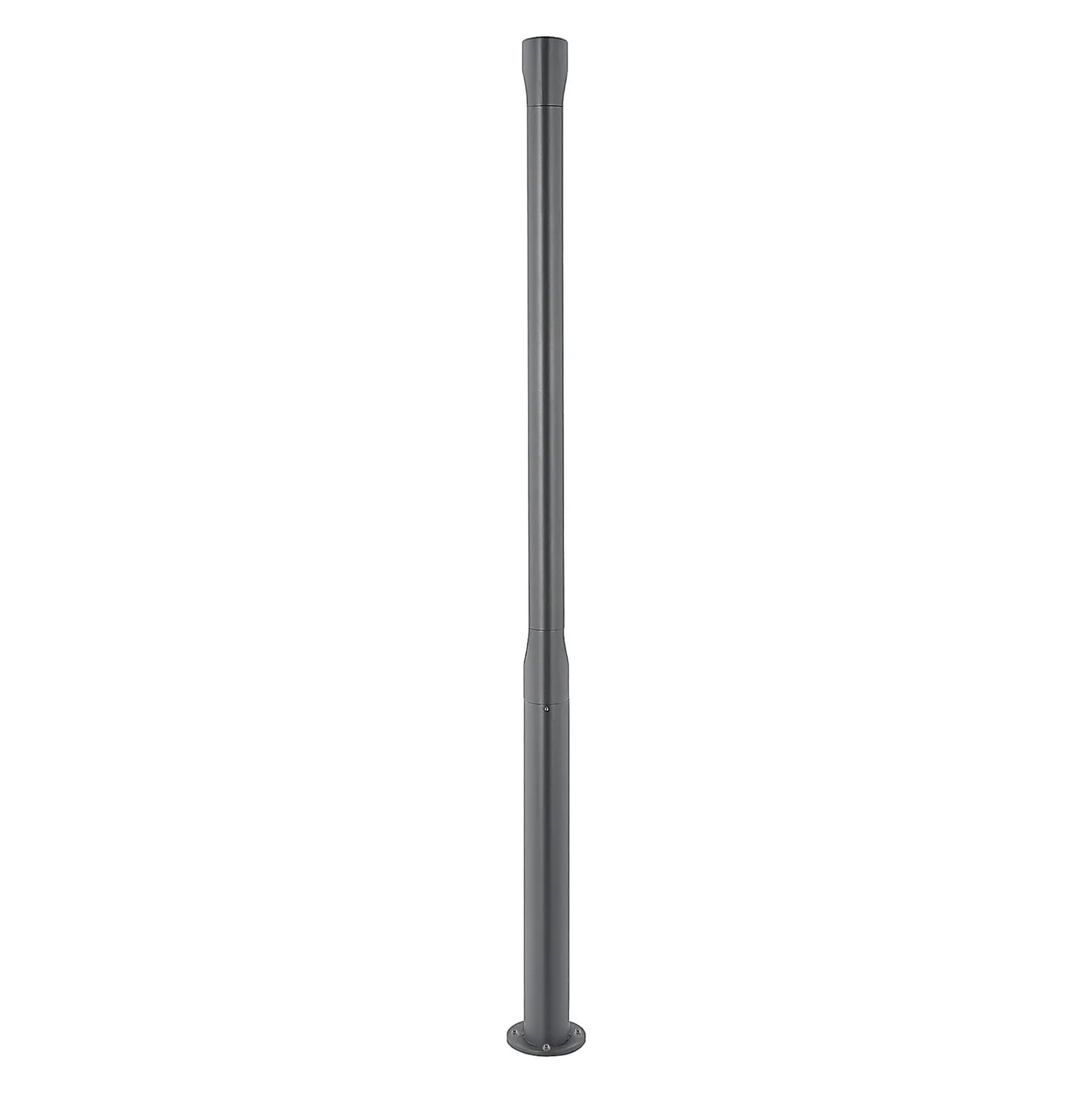 Lucande LED-Außenleuchte Dovino, 150 cm, dunkelgrau, IP65