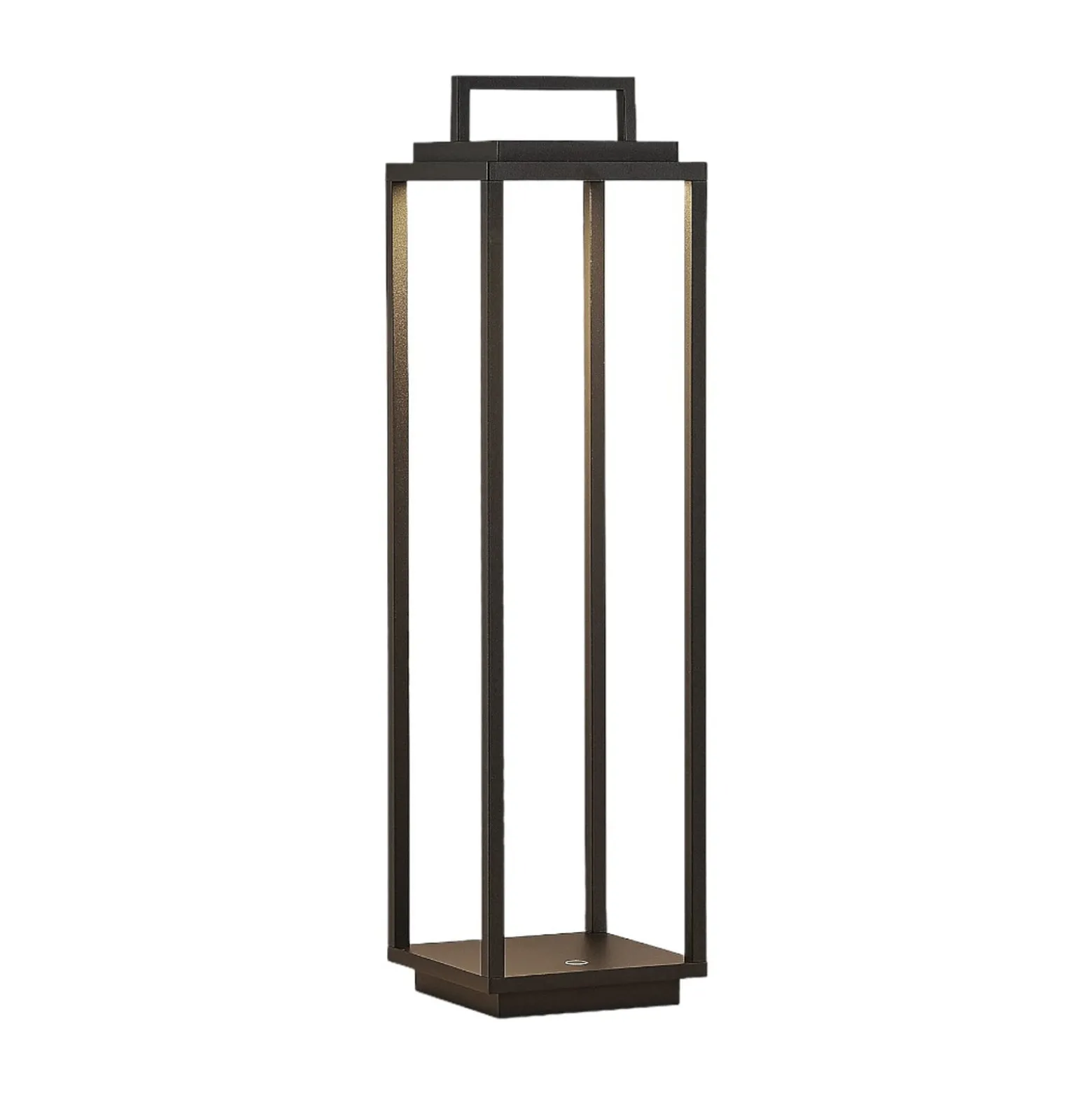 Lucande LED-Außenleuchte Elaja, schwarz, Akku, USB, dimmbar
