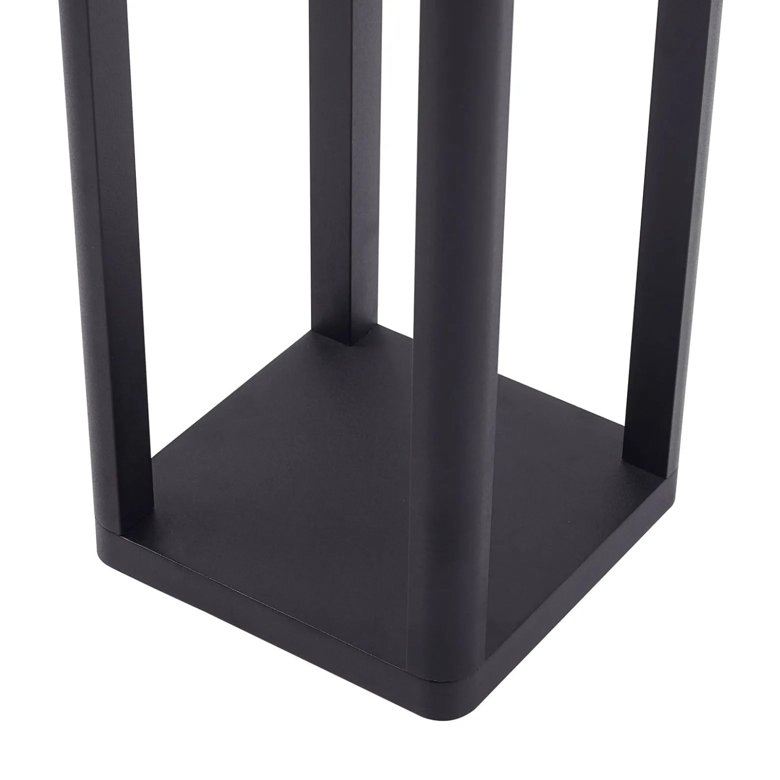 Lucande LED-Außenleuchte Thorvid, Höhe 180 cm, schwarz