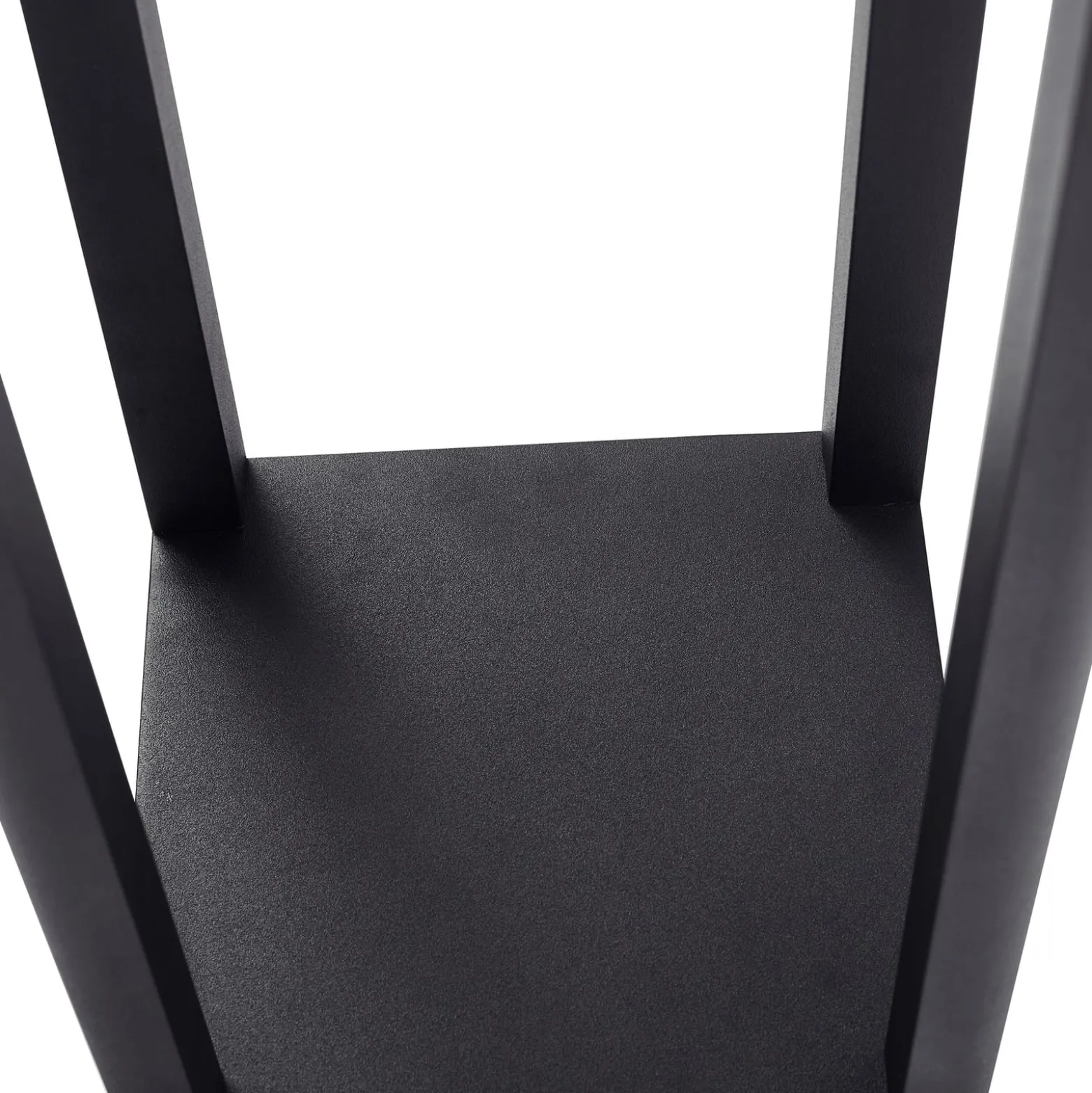 Lucande LED-Außenleuchte Thorvid, Höhe 180 cm, schwarz