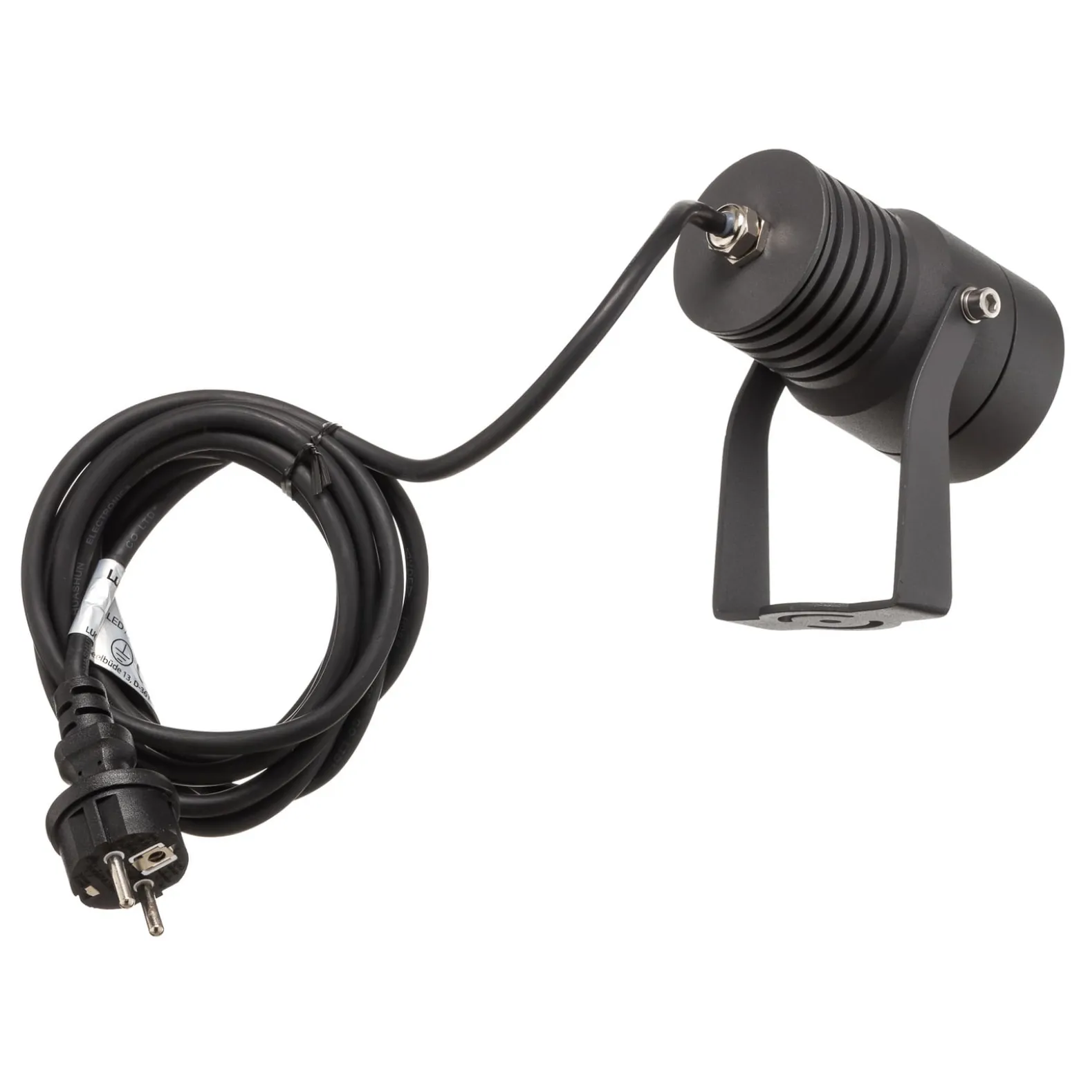 Lucande LED-Außenstrahler Jon, Erdspieß, verstellbar, IP65