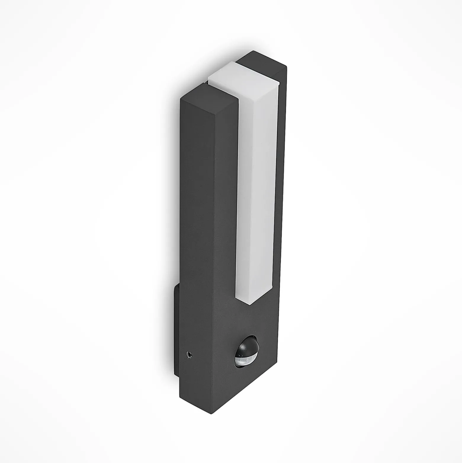 Lucande LED-Außenwandleuchte Virgalia, Bewegungsmelder, IP54