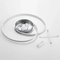 Lucande LED-Deckenlampe Enesa, 63 cm, CCT, Remote, dimmbar