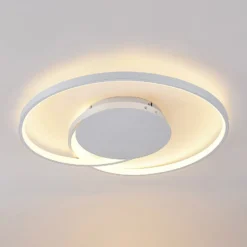 Lucande LED-Deckenlampe Enesa, 63 cm, CCT, Remote, dimmbar