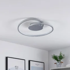 Lucande LED-Deckenlampe Enesa, Ø 46 cm, 2.700 K, dimmbar