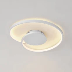 Lucande LED-Deckenlampe Enesa, Ø 46 cm, 2.700 K, dimmbar