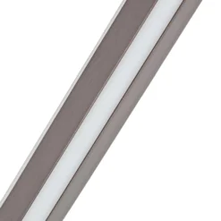 Lucande LED-Deckenlampe Rylan, 112 cm, braun, dimmbar, CCT