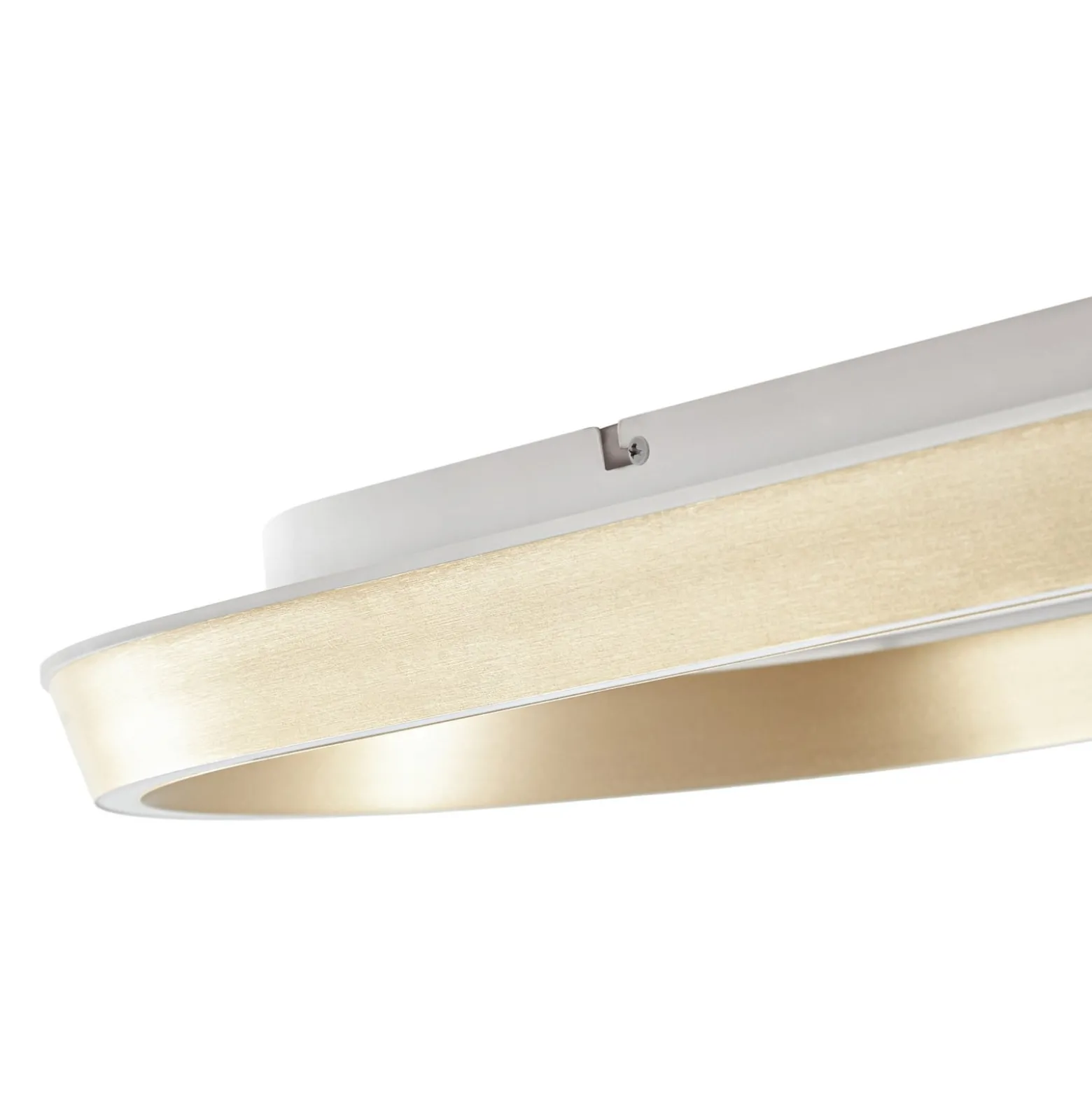 Lucande LED-Deckenlampe Rylan, 112 cm, messing, dimmbar, CCT