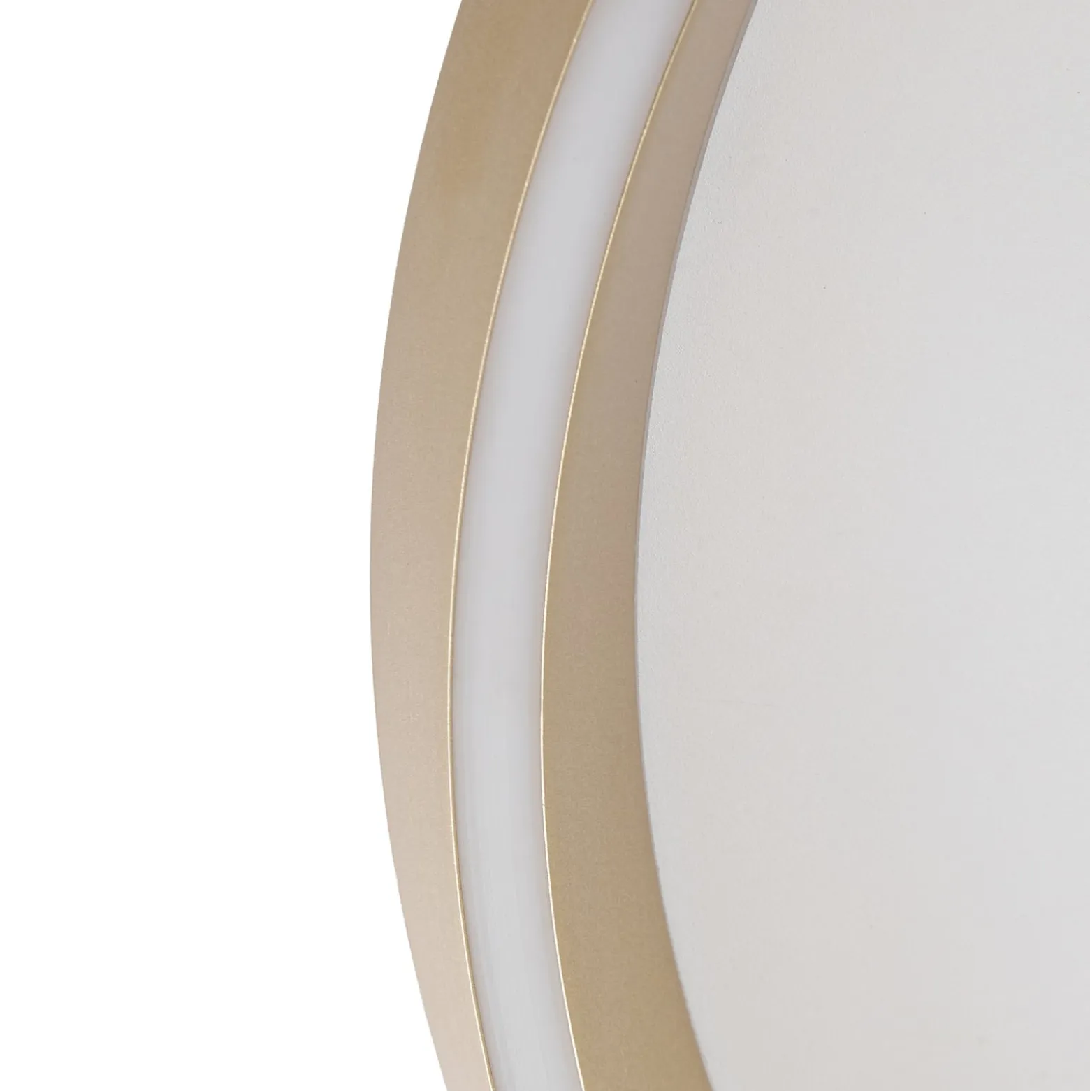 Lucande LED-Deckenlampe Rylan, messing, Ø 62cm, dimmbar CCT