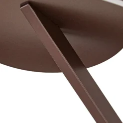 Lucande LED-Deckenleuchte Eldra, kaffeebraun, Ø 55 cm, CCT