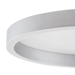 Lucande LED-Deckenleuchte Rotundo, Ø 40 cm, alu, dimmbar
