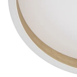 Lucande LED-Deckenleuchte Rotundo, Ø 40 cm, messing, dimmbar