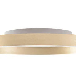 Lucande LED-Deckenleuchte Rotundo, Ø 40 cm, messing, dimmbar