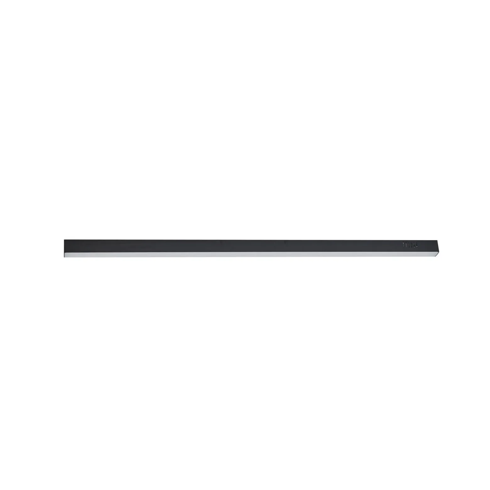 Lucande LED-Deckenleuchte Teniona, 101 cm, schwarz, Alu