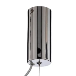 Lucande LED-Hängeleuchte Fedra, Glas, grau/weiß, Ø 17 cm