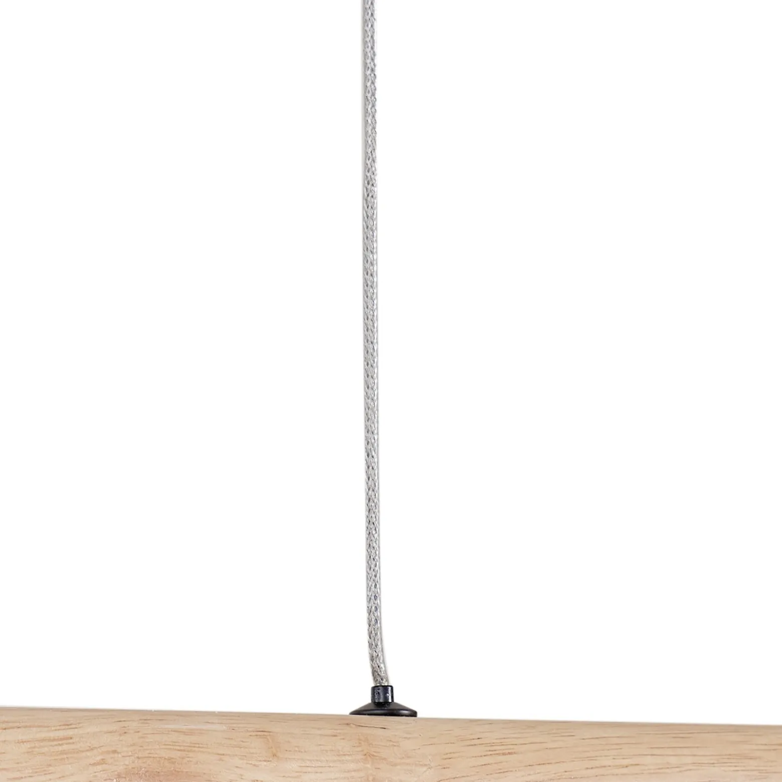 Lucande LED-Hängeleuchte Maruta, Holz, Balken, 120 cm, 3000K