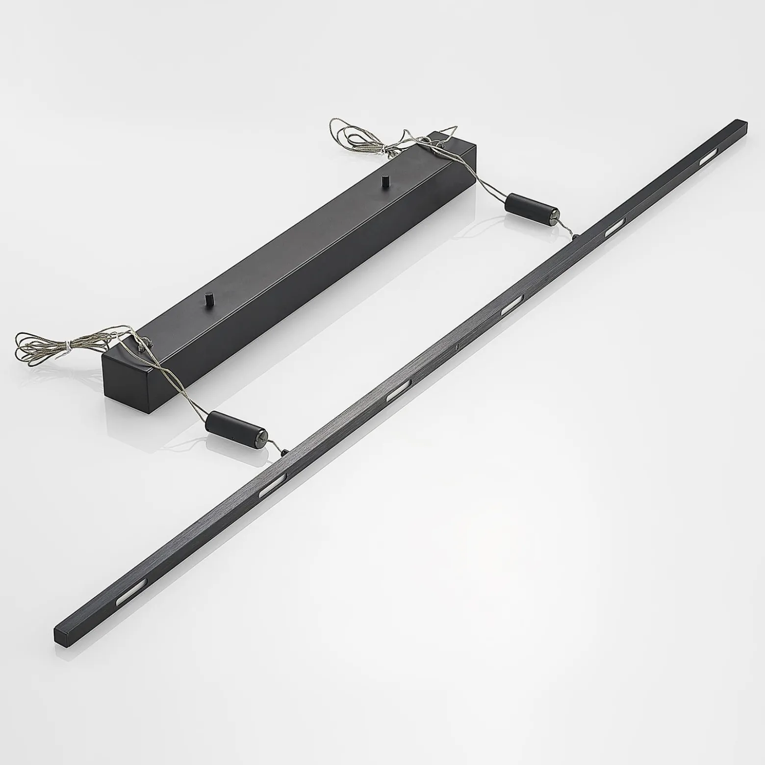 Lucande LED-Pendellampe Stakato, 120 cm, 6-flg., dimmbar