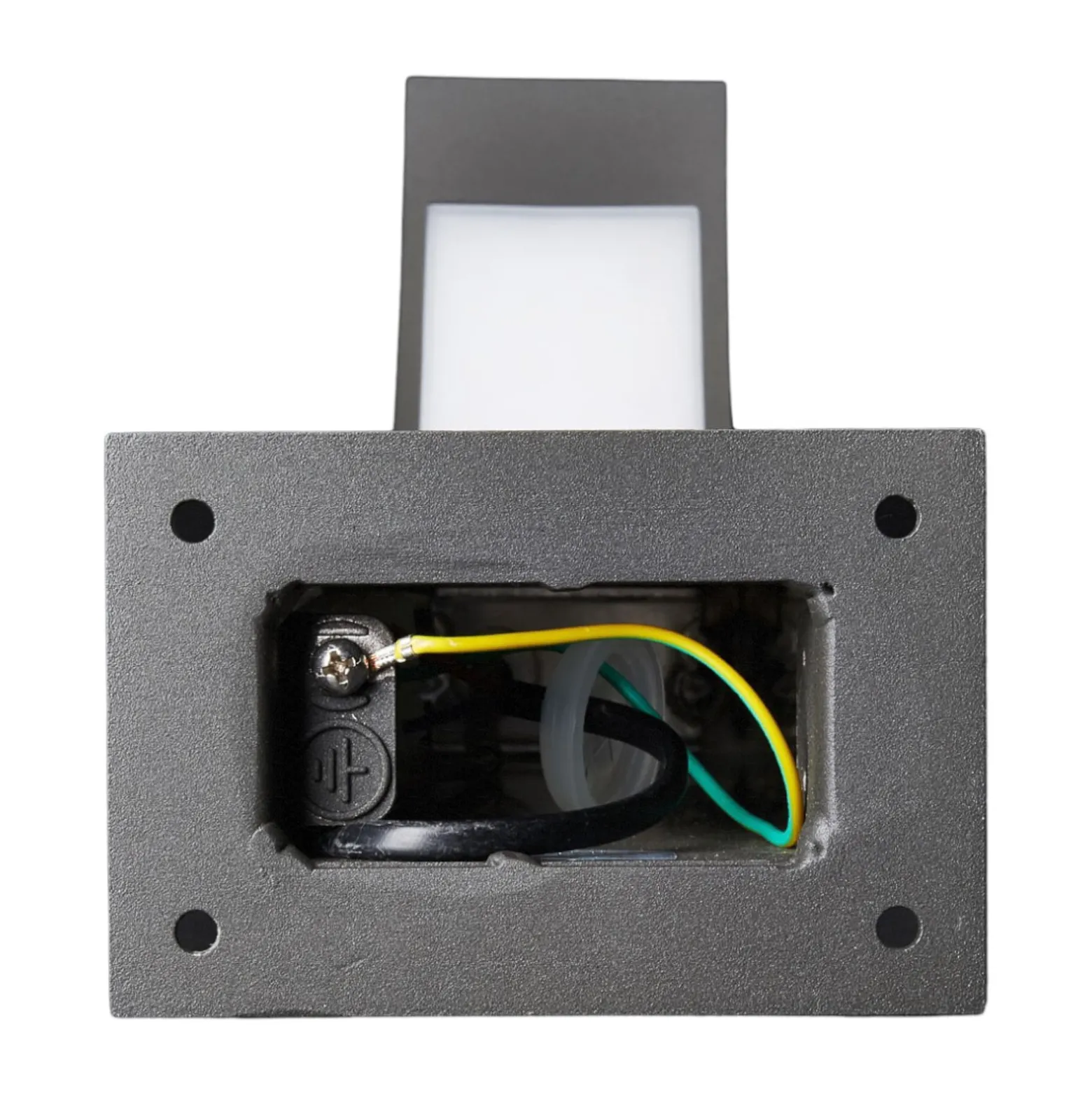 Lucande LED-Sockelleuchte Lennik, 60 cm, anthrazit, Metall