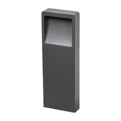 Lucande LED-Sockelleuchte Leya, 4er, 35cm, anthrazit, IP54