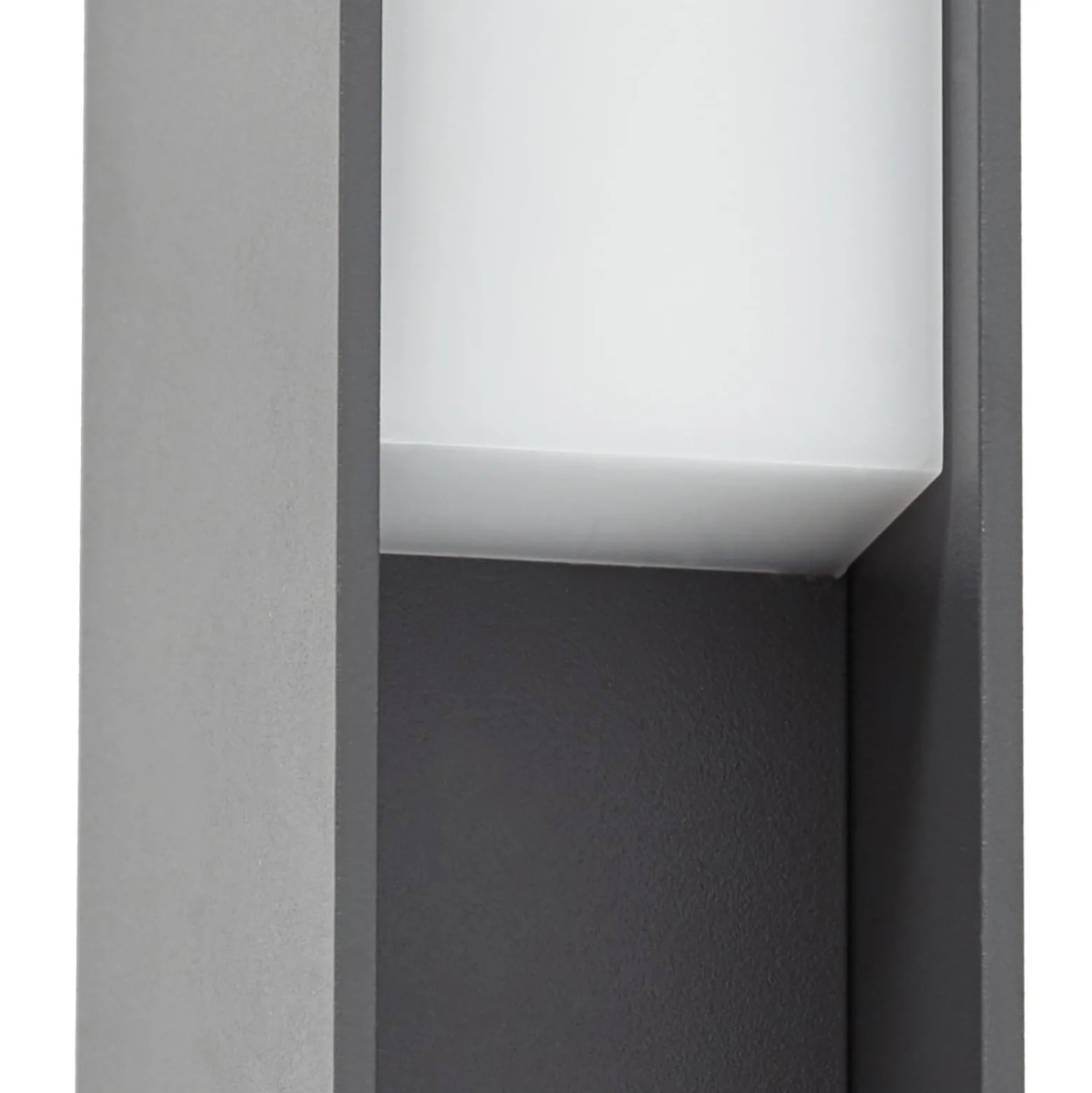 Lucande LED-Sockelleuchte Teerk, Höhe 30 cm, anthrazit, IP65