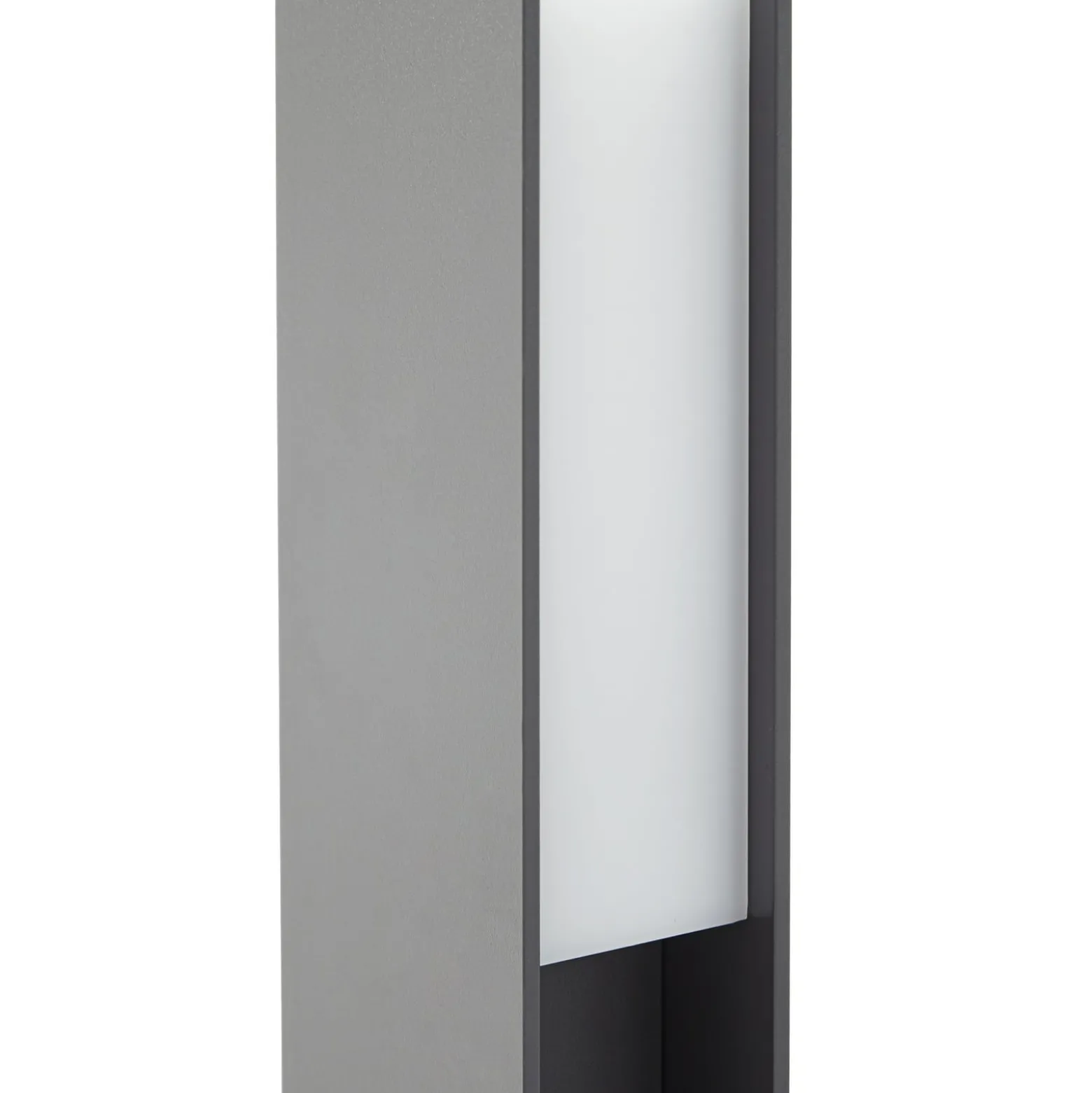 Lucande LED-Sockelleuchte Teerk, Höhe 30 cm, anthrazit, IP65