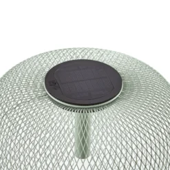 Lucande LED-Solarerdspießleuchte Faylen, salbeigrün, IP65