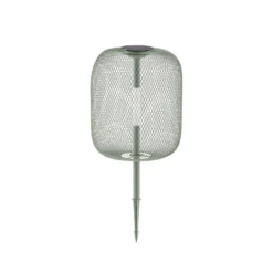 Lucande LED-Solarerdspießleuchte Faylen, salbeigrün, IP65