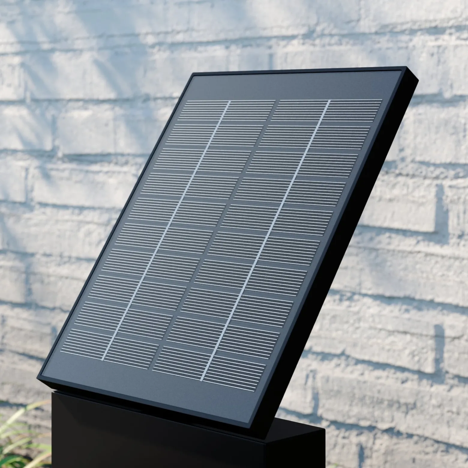 Lucande LED-Solarwegelampe Silvan, 60 cm, Sensor, anthrazit