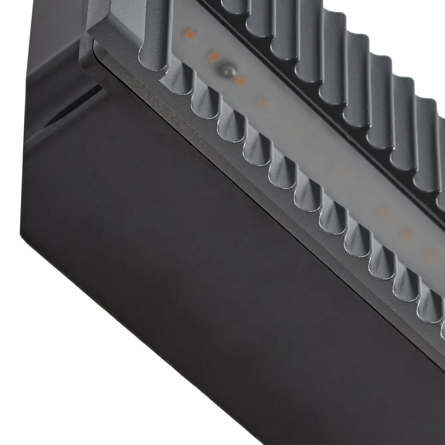 Lucande LED-Wandeinbauleuchte Tavion, 25 cm, anthrazit, IP65