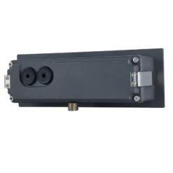 Lucande LED-Wandeinbauleuchte Loya, 23 x 8 cm, grau, IP54