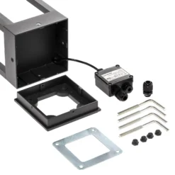 Lucande LED-Wegelampe Carlota, anthrazit, 65 cm, Metall