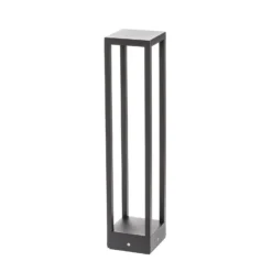 Lucande LED-Wegelampe Carlota, anthrazit, 65 cm, Metall