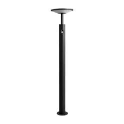 Lucande LED-Wegelampe Fenia, 100 cm, Sensor, IP54, anthrazit