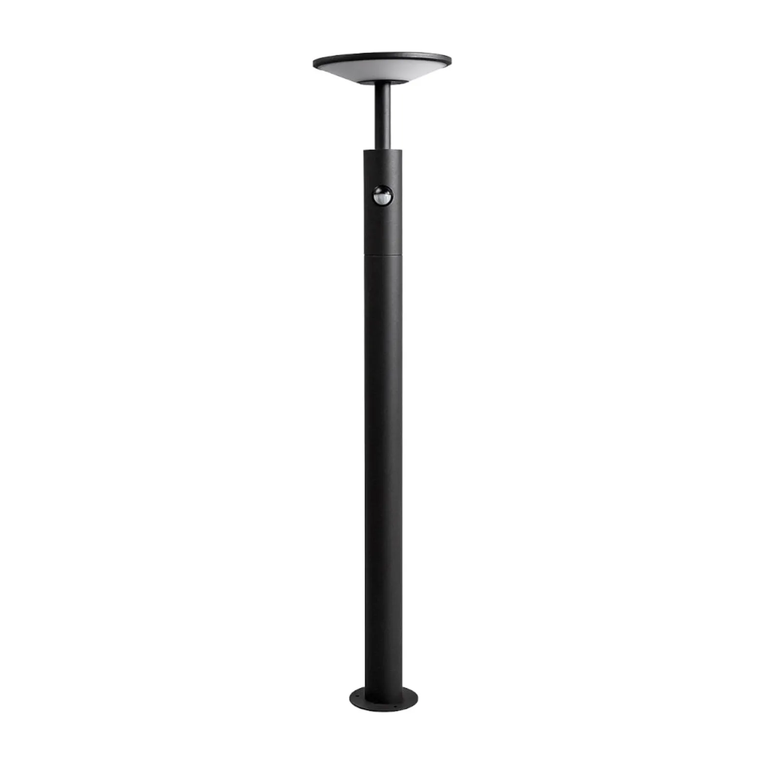 Lucande LED-Wegelampe Fenia, 100 cm, Sensor, IP54, anthrazit