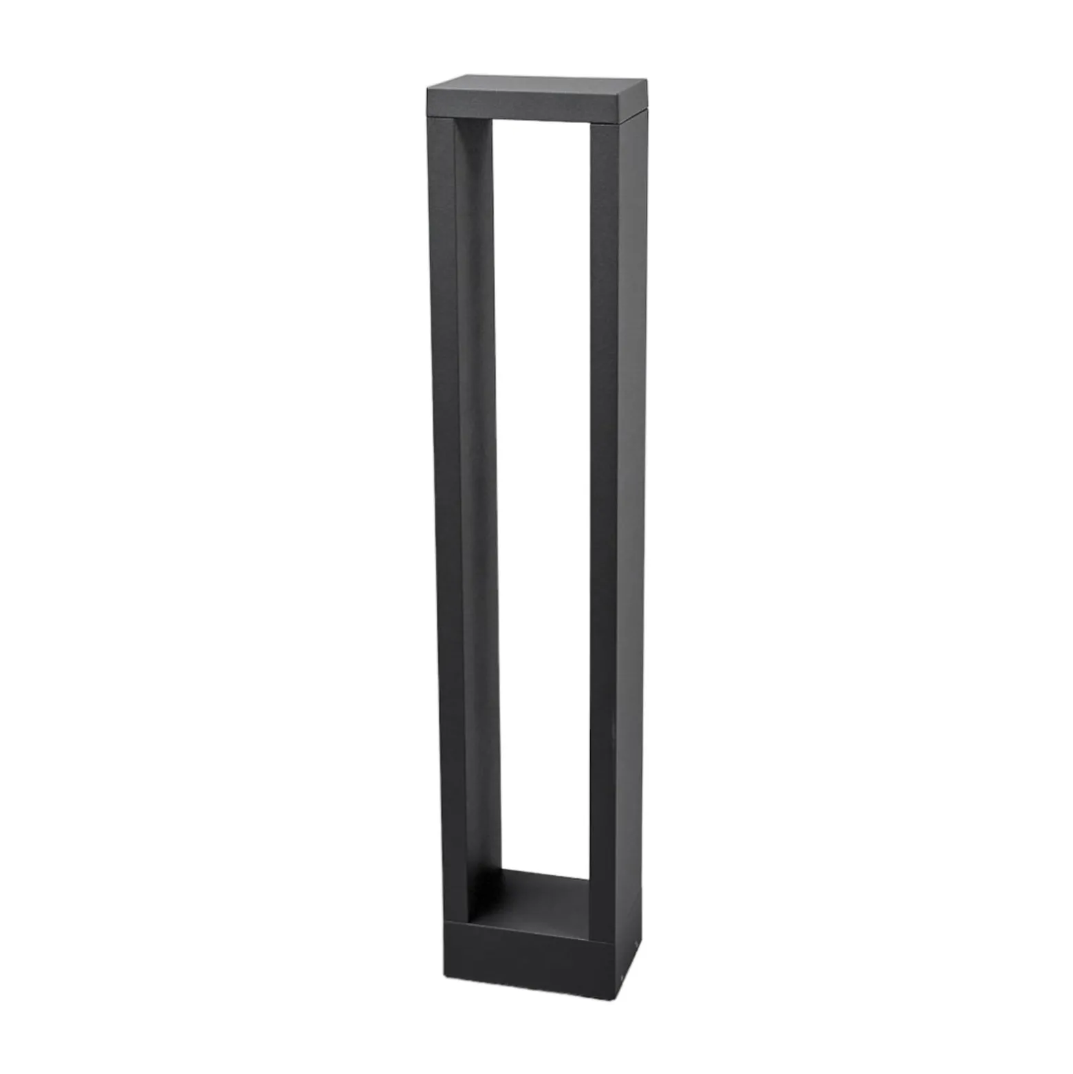 Lucande LED-Wegelampe Jupp, 60 cm, anthrazit, Metall, IP54