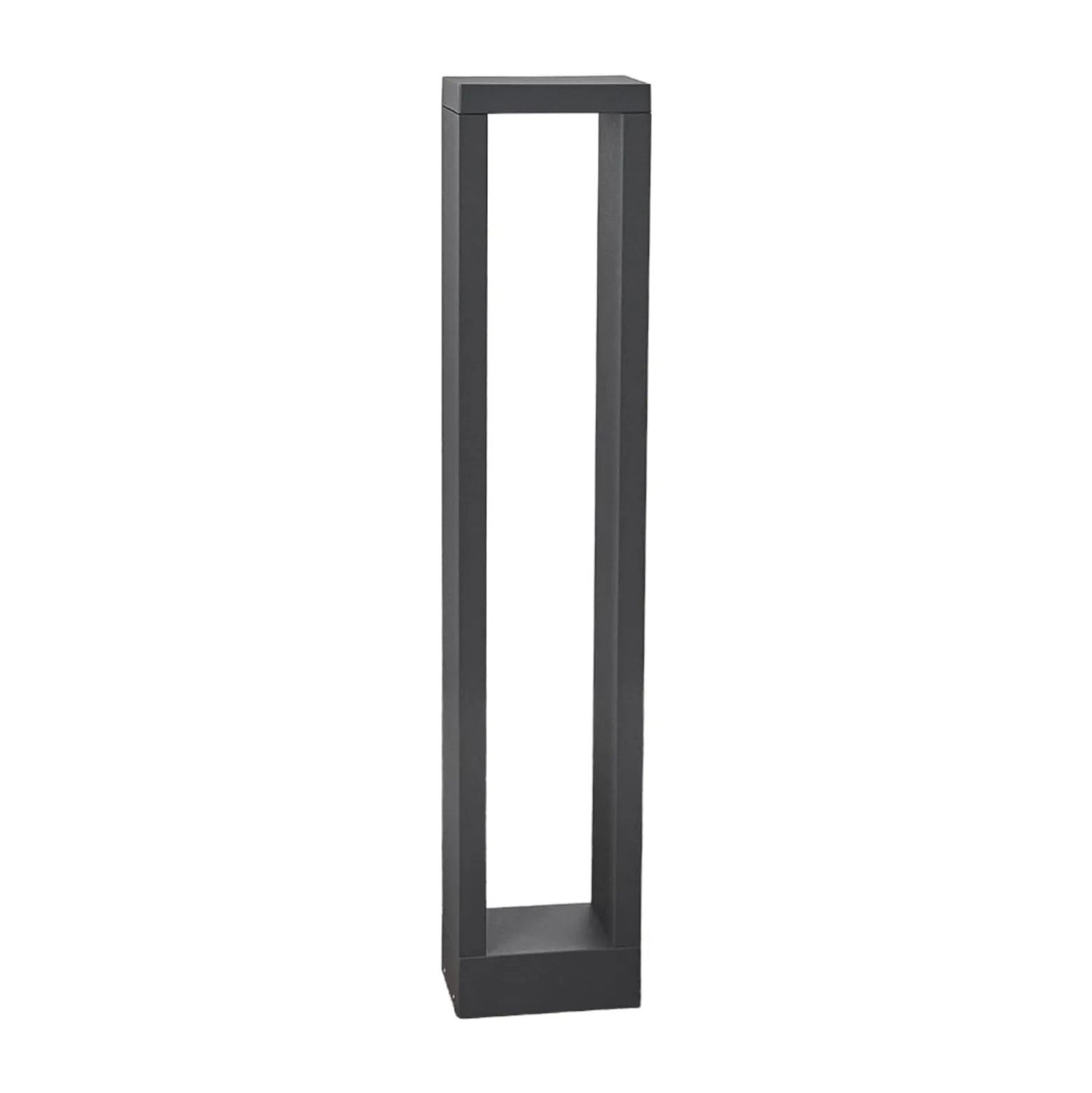 Lucande LED-Wegelampe Jupp, 60 cm, anthrazit, Metall, IP54
