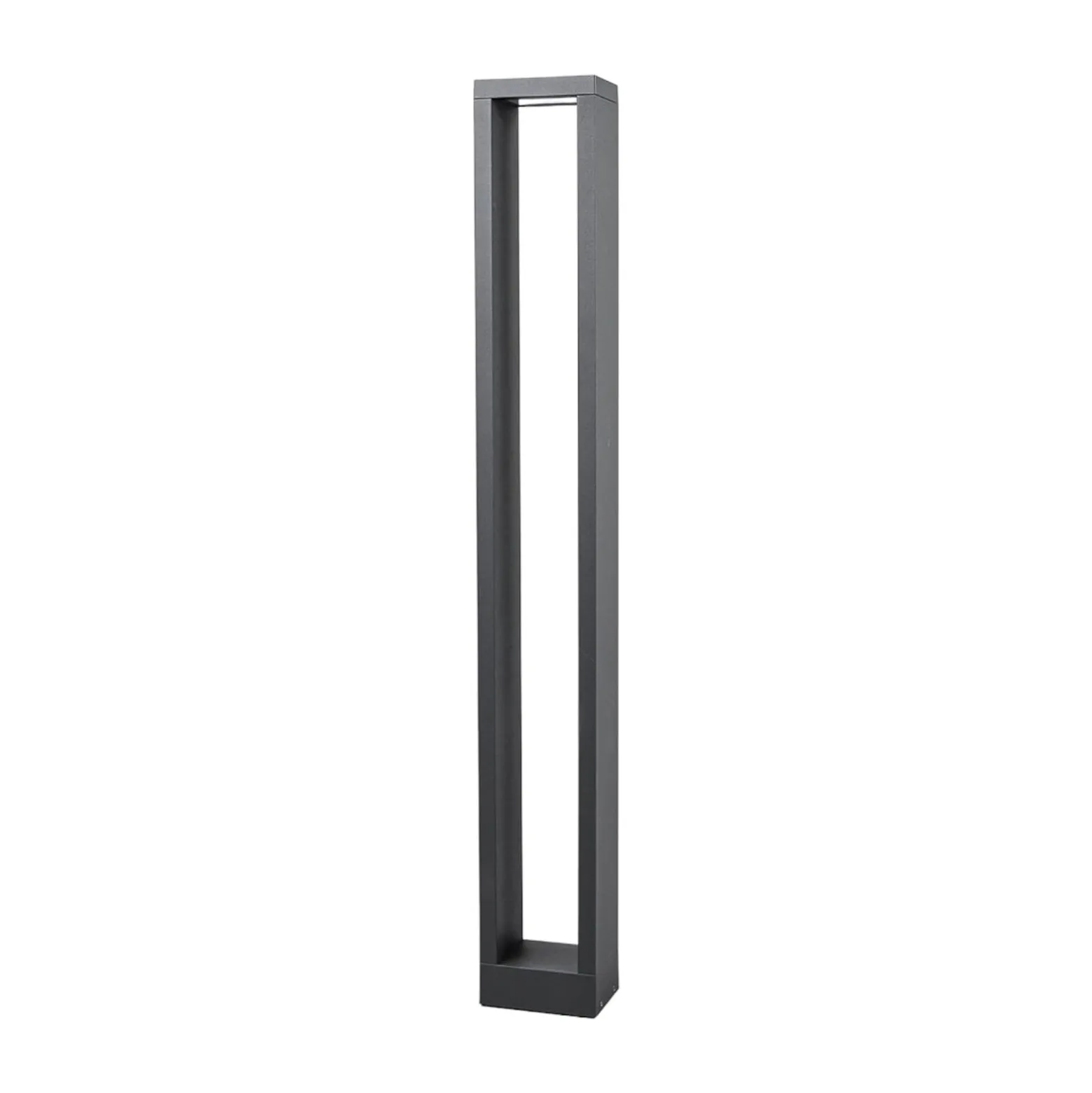 Lucande LED-Wegelampe Jupp, 90 cm, anthrazit, Metall, IP54