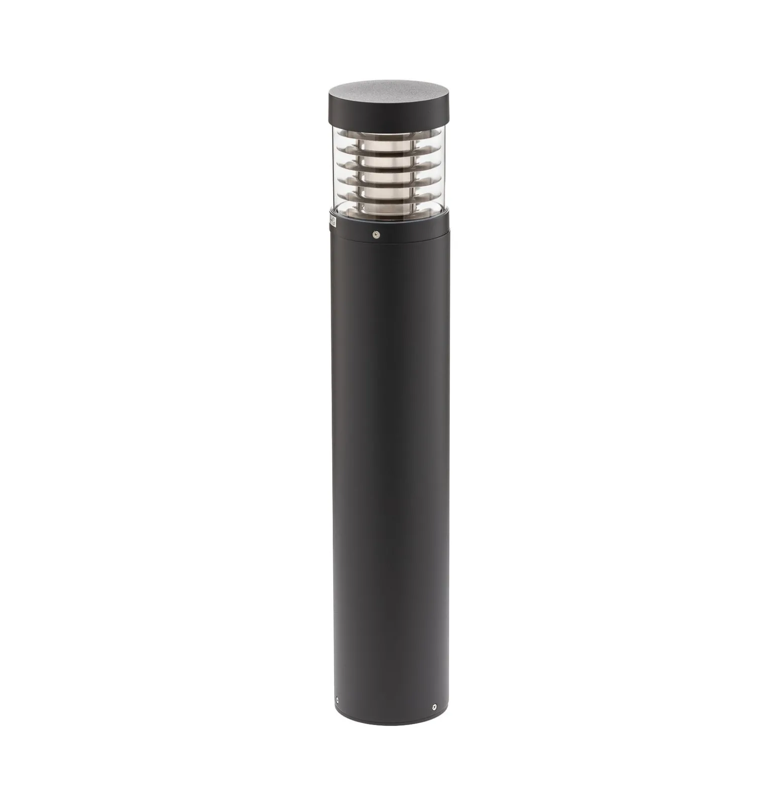 Lucande LED-Wegelampe Lucius, 65cm, anthrazit, Metall, IP54