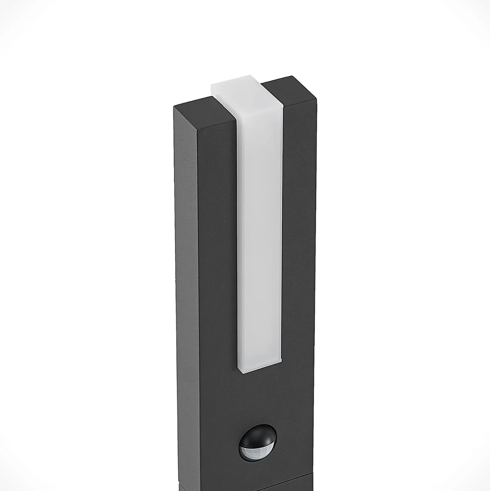 Lucande LED-Wegelampe Virgalia, Bewegungsmelder, 65 cm, IP54