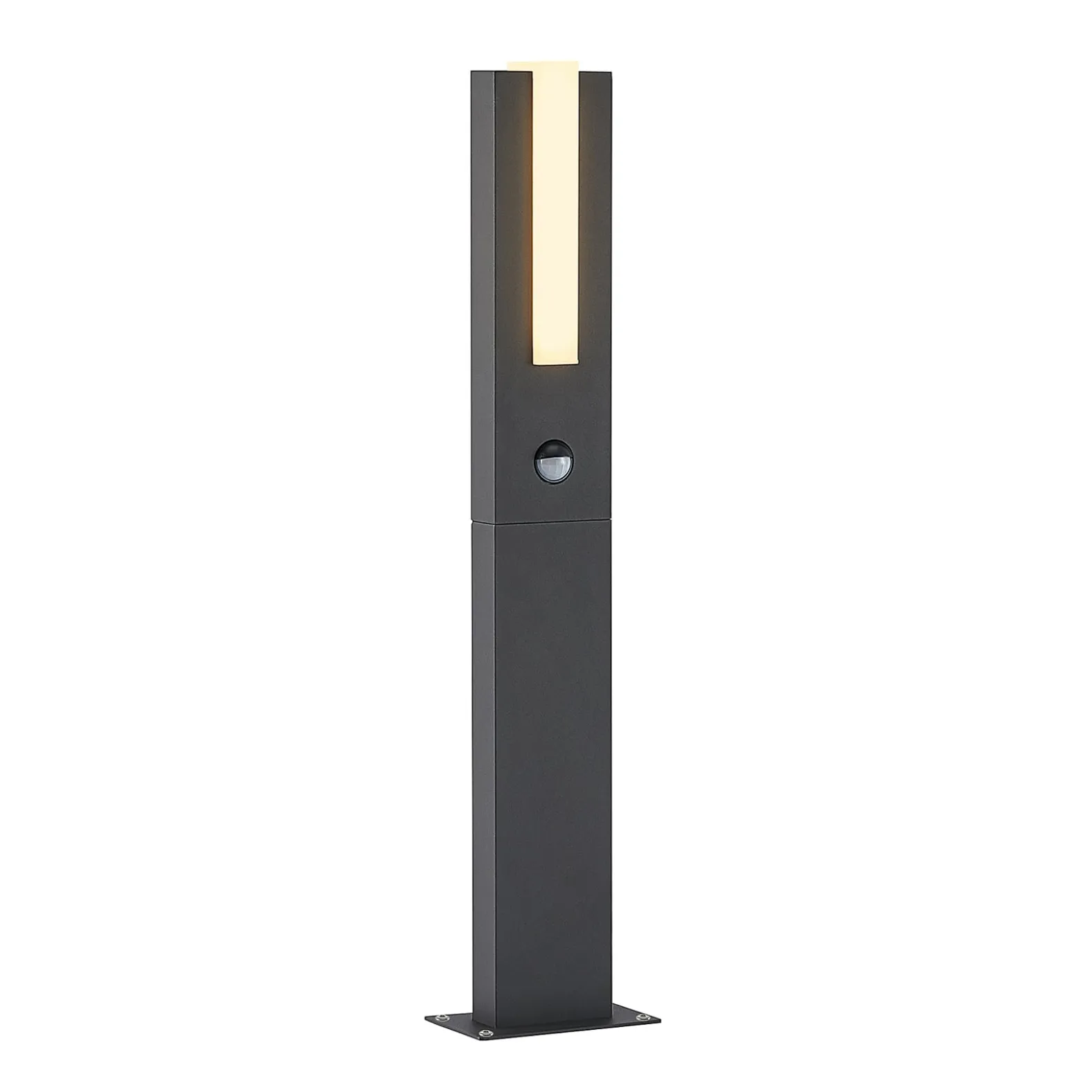 Lucande LED-Wegelampe Virgalia, Bewegungsmelder, 65 cm, IP54