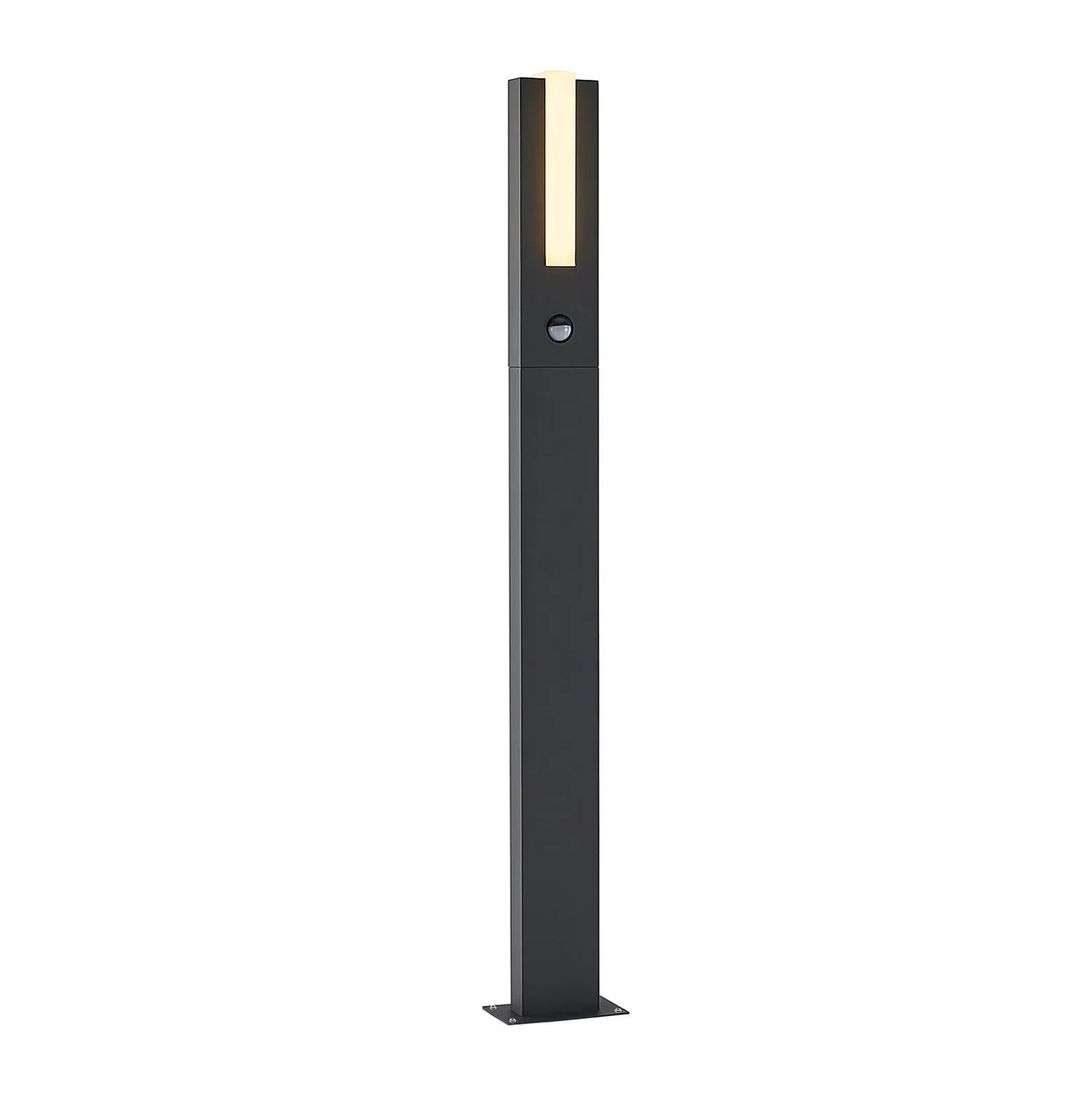 Lucande LED-Wegelampe Virgalia, Bewegungsmelder, 100cm, IP54