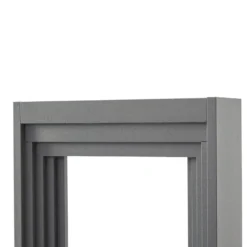 Lucande LED-Wegeleuchte Ashkan, Höhe 80 cm, anthrazit, IP65